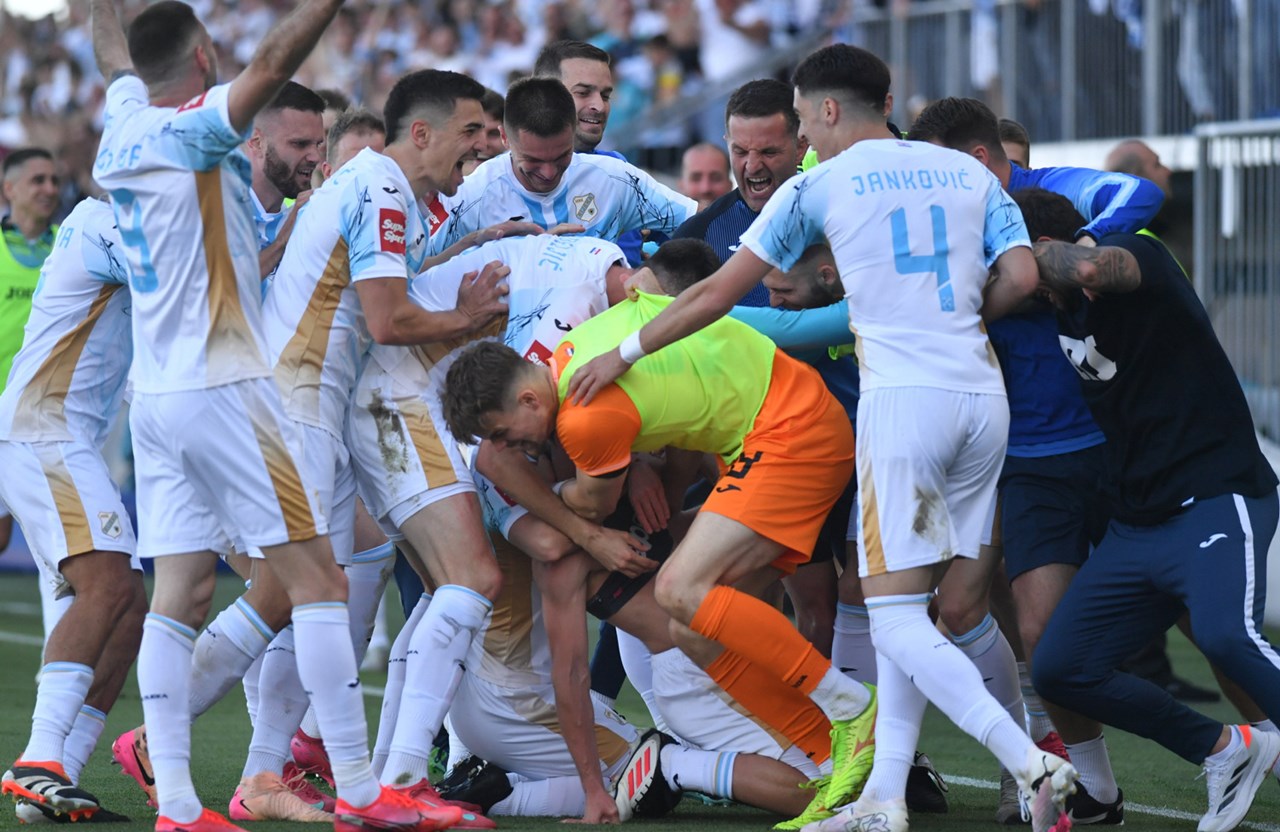 Rijeka pobjedom do naslova prvaka Hrvatske!