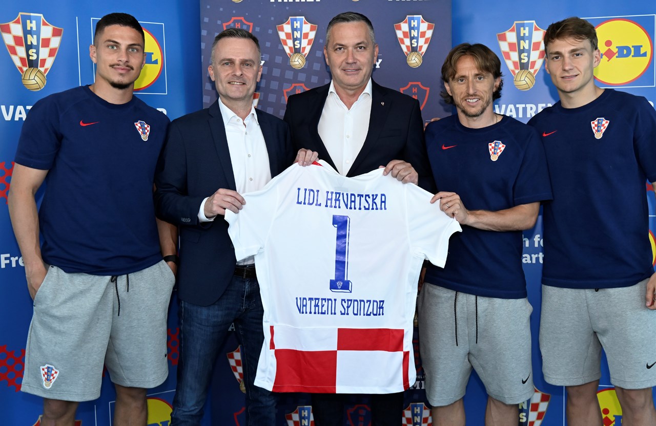Lidl postaje Vatreni sponzor hrvatske nogometne reprezentacije