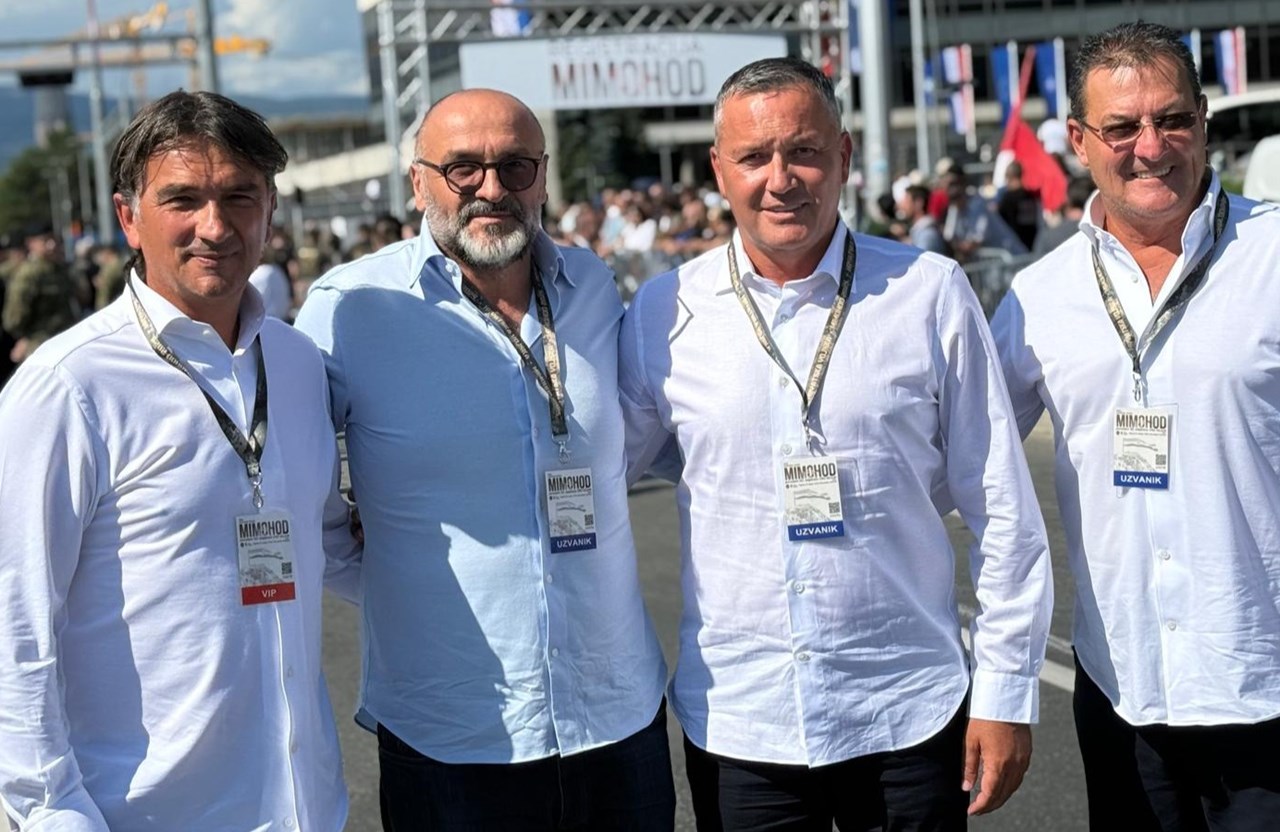 Kustić i Dalić u delegaciji HNS-a na obilježavanju 30. obljetnice VRO Oluja