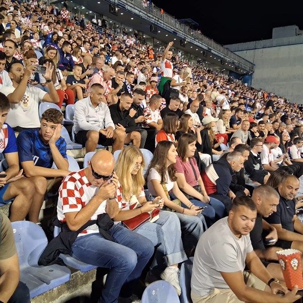 HNS provides audio description at the Croatia – Montenegro match