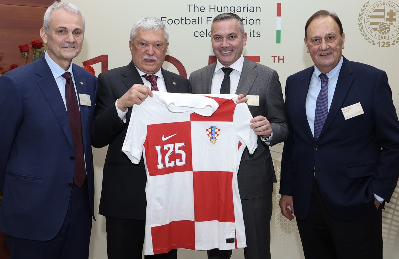 Kustić i Mikša među uglednicima na velikoj proslavi Mađarskog nogometnog saveza