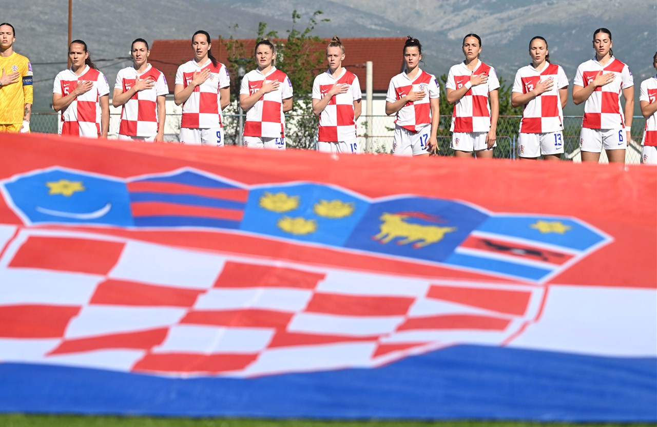 Hrvatska ženska reprezentacija na 66. mjestu FIFA ljestvice