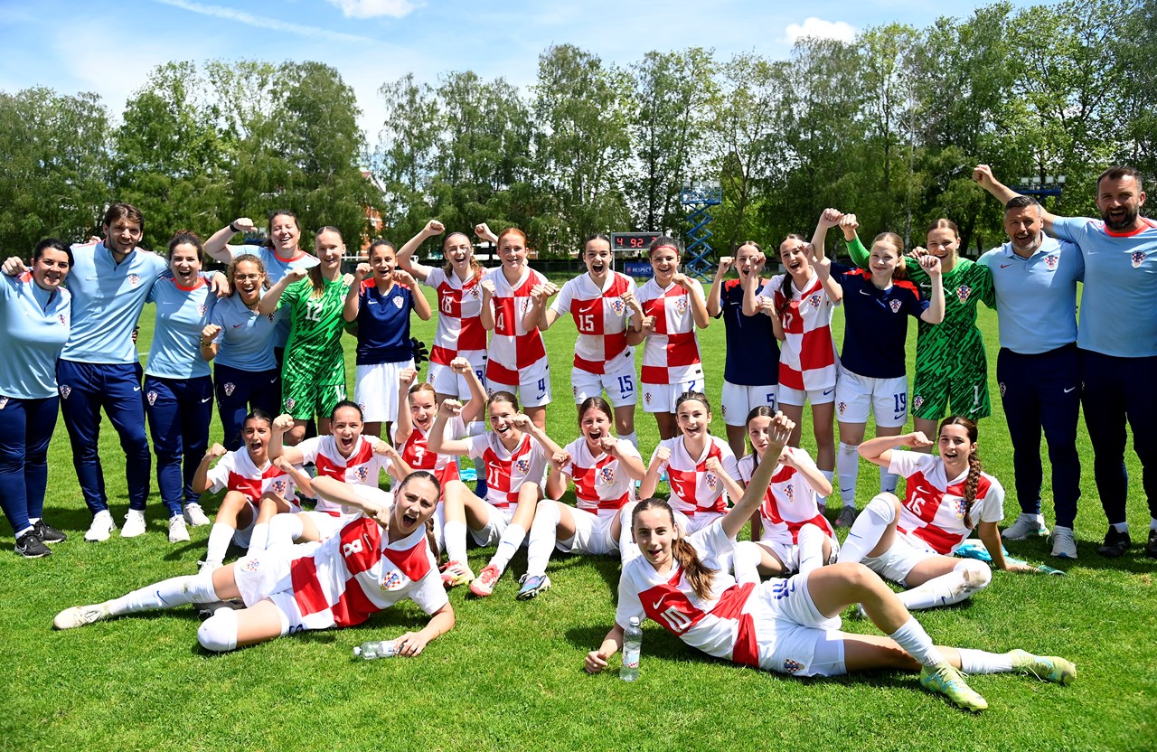 Druga pobjeda hrvatskih U-16 reprezentativki na UEFA razvojnom turniru