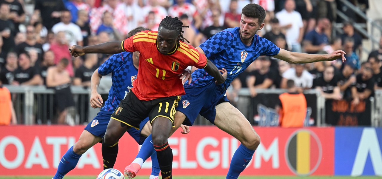 Belgium defeat Croatia 2–0 in Rijeka