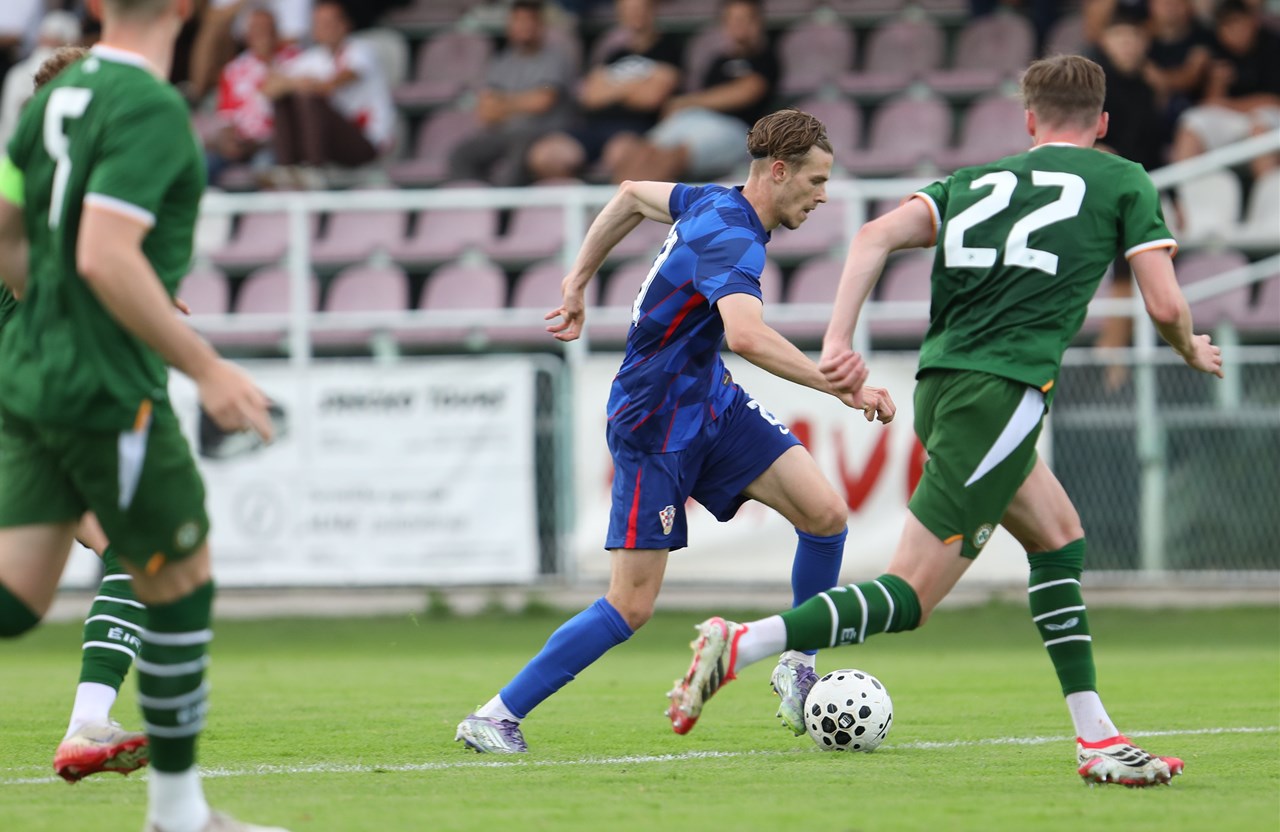 Hrvatska U-21 remizirala s Irskom u trećoj prijateljskoj utakmici