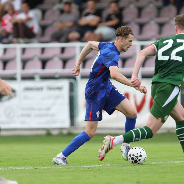 Hrvatska U-21 u posljednjoj prijateljskoj provjeri remizirala s Irskom