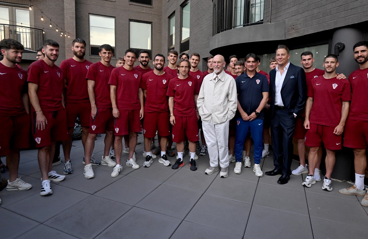 Vatreni and the leadership of the Croatian Football Federation guests at the event “Croatia in the Game”