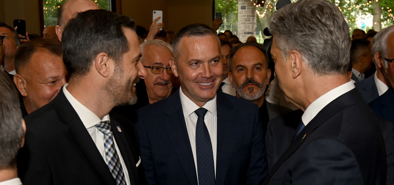 Predsjednik Kustić i premijer Plenković gosti hrvatske zajednice u Hamiltonu