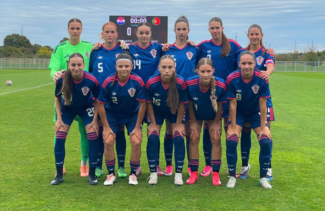 Hrvatska WU-17 poražena od Portugala u prvoj prijateljskoj utakmici u Nedelišću